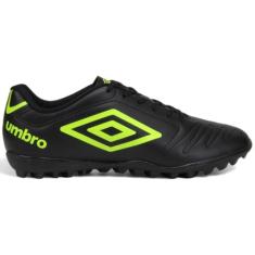 Chuteira Umbro Class Society Preta e Verde