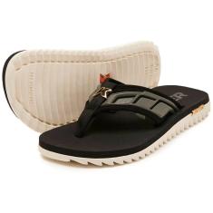 Sandália Kenner Kivah Full Force Masculina - Preto e Branco