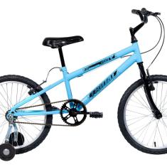 Bicicleta Aro 20 Infantil Mtb Boy com Roda Lateral Azul