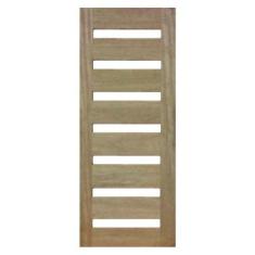 Porta de Madeira Maciça Para 7 Vidros Casmavi de Cedro Arana - 2.10 (A