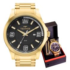 Relógio Masculino Technos Performance Racer Dourado 2115NBA/1D