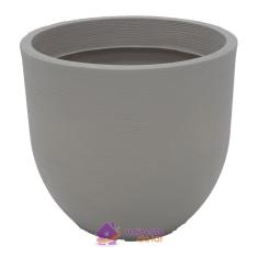 Vaso Laos Tramontina Basic Em Polietileno Concreto 38 Cm Tramontina
