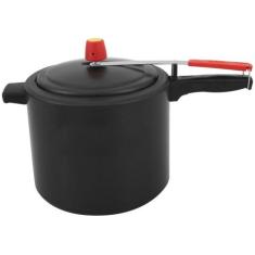 Panela de Pressão Eirilar Antiaderente 10L - Preta 382
