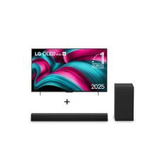 Combo Smart TV LG OLED evo AI C5 48" 2025 + Soundbar S40T 300W RMS, 2.