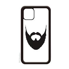 Capa Part Beard Man Expression para iPhone 12 Pro Max para Apple Mini Mobile Case Shell