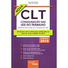 Consolidação das Leis do Trabalho 2019 - Mini