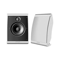 Polk Audio OWM3 - Par de caixas acústicas para Home Theater ultra-versátil Branco