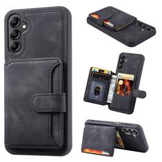Capa de Estojo Carteira para Samsung Galaxy A14 5G, capas protetoras anti-quedas de couro PU vintage para capas protetoras contra quedas para Samsung Galaxy A14 5G para mulheres e homens Capa de Estoj