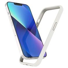 K TOMOTO Capa amortecedora para iPhone 13/13 Pro (6,1 polegadas), amortecedor de silicone líquido com absorção de choque, proteção de borda elevada, proteção contra quedas, moldura sedosa e macia ao