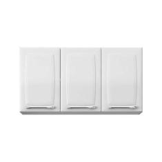 Armário Aéreo de Cozinha 3 Portas IP3-105 Luce Itatiaia Branco Neve, B