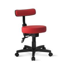 Cadeira Mocho Patti Giratória Back - Flex Cadeiras, Vermelho