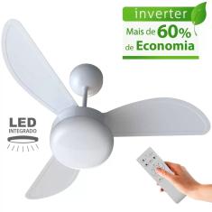 Ventilador de Teto Ventisol Fênix Inverter Controle Remoto Led Integrada - Bivolt