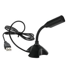Microfone Para Pc Usb Desktop Com Suporte De Ajustvel 360
