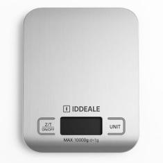 Balança Cozinha 10kg Aço Inox Alta Precisão Dieta Ingredientes Fitness