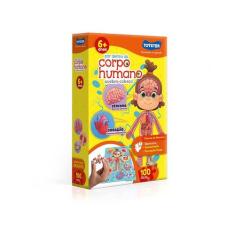 Quebra-Cabeça - Por Dentro do Corpo Humano - 100 Peças - Toyster
