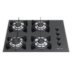 Cooktop a Gas 4 Bocas Venax Volare Preto