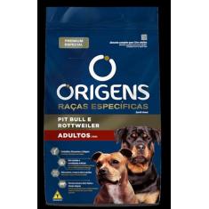 Adimax Origens Cães Adultos Pit Bull E Rottweiler 15Kg