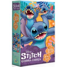 Quebra-Cabeça Stitch Disney 200 Peças - Toyster