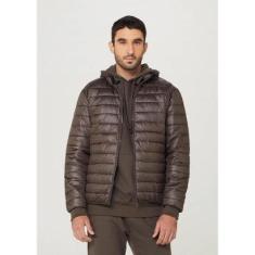 Jaqueta Básica Acolchoada Com Forro Masculina-Masculino