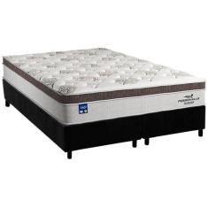 Cama Box Queen: Colchão Molas Ensacadas Plumatex MasterPocket Personal