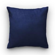 Capa de almofada VivaIN suede azul marinho