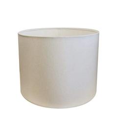 Cúpula Abajur Cilíndrica Cp-8017 Ø40x21cm Branco