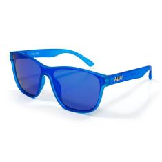 Óculos de Sol HUPI Major Azul Lente Azul Espelhado Polarizado-Unissex