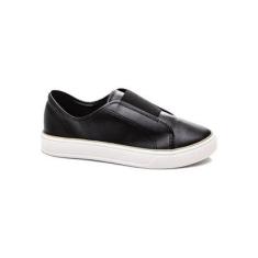 Tênis Beira Rio Slip On / Branco-Feminino