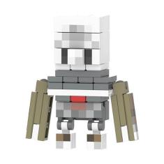 Boneco Minifigure Blocos De Montar Agent Minecraft