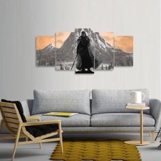 Quadro Game Of Thrones Mosaico 5 Peças Para Sala Quarto - Quadros Desc