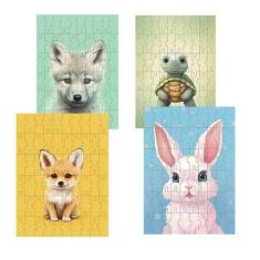 Kit Quebra-Cabeças para Crianças Animais Fofinhos 24 peças - Reidopend