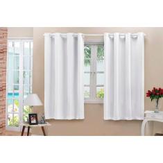 Cortina Blackout em Tecido Prime 2,80 m x 1,60 m - Branco Gelo - ECasa