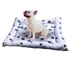 Cama colchonete oásis cachorro gato pet quadrada cor cinza - GOVIA