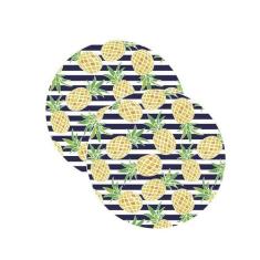 Sousplat Tropical Abacaxi - NSW, 2 Peça, Sem base