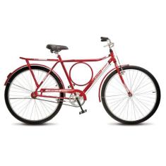 Bicicleta Colli Barra Sport Aro 26 em Ferro Com Bagageiro e Capa Corre
