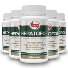 Kit 5 Hepatofor Vitafor 60 Cápsulas