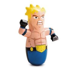 Boneco Inflável João Bobo Lutador Mascarado Boxeador Intex, MMA
