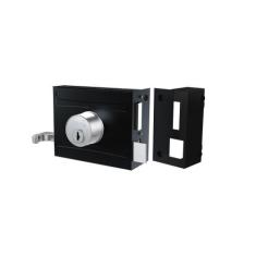 Fechadura Stam 701/100 Sobrepor Para Portão, Preto