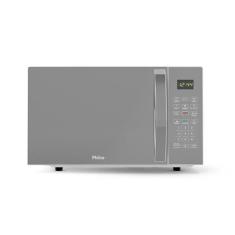 Micro-ondas 25L Philco Espelhado Limpa Fácil 1100W PMO28S, 110V
