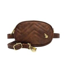 BOLSA FEMININA TRANSVERSAL E POCHETE - GOLDEN FENIX-Feminino