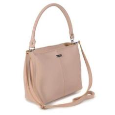 Bolsa Tote Shopper Casual Feminina Alça Fixa e Transversal Tiracolo Basica Lisa-Feminino