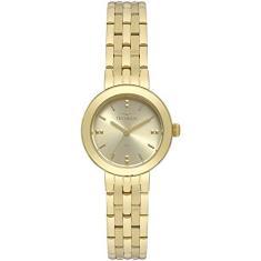 Relógio Technos, Pulseira de Aço, Feminino, Dourado