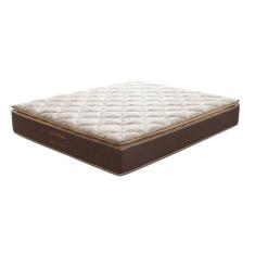 Colchão Solteiro King Bali Mola Ensacada (26x96x203) Bege e Marrom