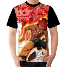 Camisa Camiseta Maito Gai Guy Noturno Portal Anime Naruto