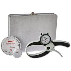 AX Esportes Adipometro/Plicometro CientificoSANNY, Branco, Único