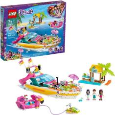 Lego Friends Brinquedo Blocos De Montar Barco De Festa 41433