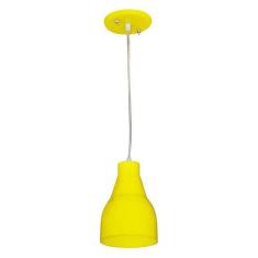 Pendente Plástico Pen Fu 002 Amarelo - Condulai