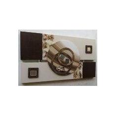 Quadros Abstratos Decorativos - 55x100cm - Josue Quadros