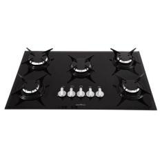 Cooktop De Embutir A Gás Britânia 5 Queimadores BCT5P Bivolt, Bivolt