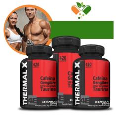 Kit Com 3 Thermal X 500Mg 60 Cápsulas